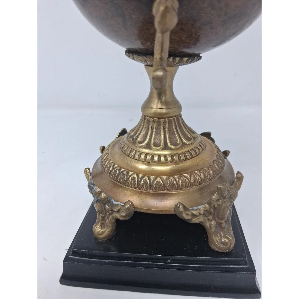 Castilian Imports Bronze Brown Urn Vase 9